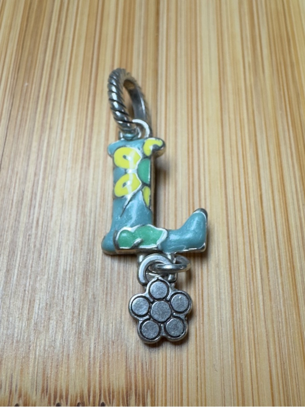 Brighton Alphabet Charm with the letter "L".